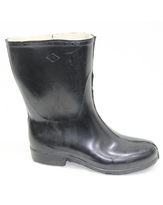 Rota Kauçuk Siyah Kısa Lastik Çizme Rota Kauçuk Siyah Kısa Lastik Çizme