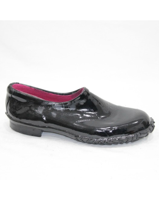 Gıslaved Ökçeli Erkek Parlak Lastik Ayakkabı Gıslaved Ökçeli Erkek Parlak Lastik Ayakkabı